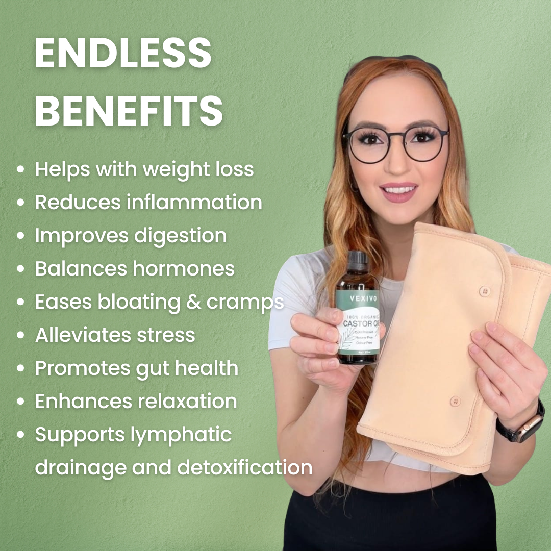 Vexivo Liver Wellness Kit (Wrap + Oil)
