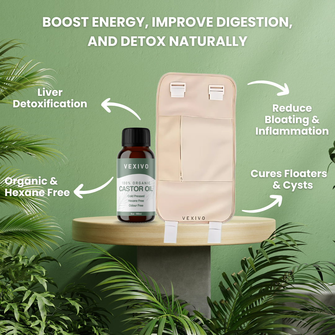 Vexivo Liver Wellness Kit (Wrap + Oil)