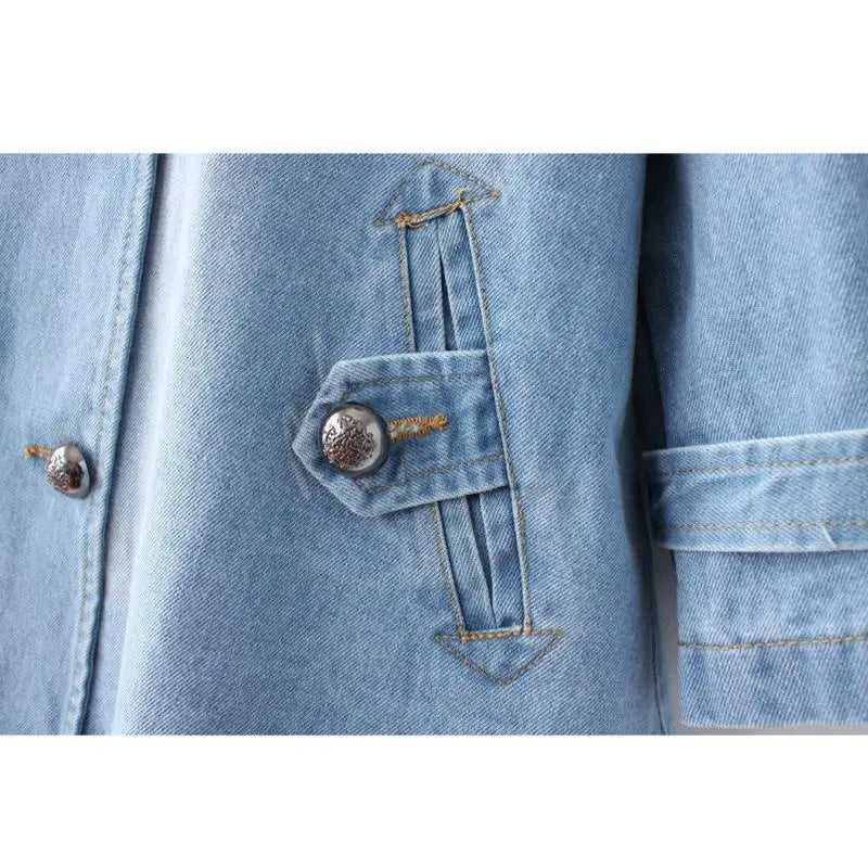 Riviera Denim Cape Coat