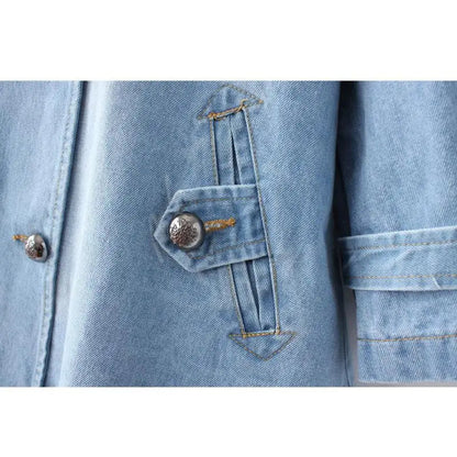 Riviera Denim Cape Coat